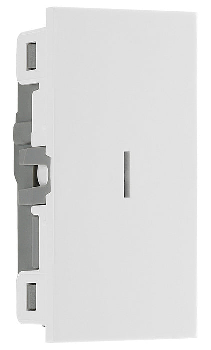 BG EMSW12KYW Euro Module 20AX 2-Way Key Switch - White - westbasedirect.com