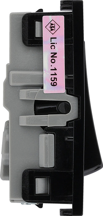 BG EMSW13B Euro Module 10AX Intermediate Switch - Black - westbasedirect.com