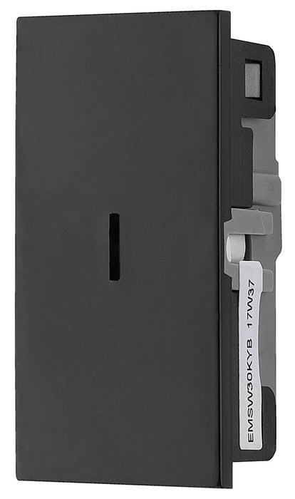 BG EMSW30KYB Euro Module 20A DP Key Switch - Black - westbasedirect.com