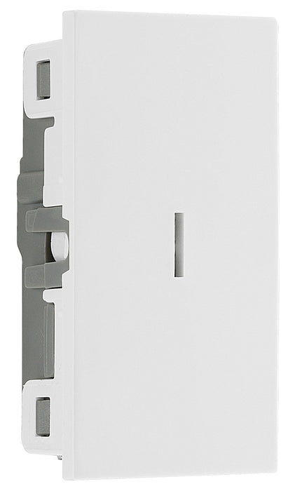 BG EMSW30KYW Euro Module 20A DP Key Switch - White - westbasedirect.com