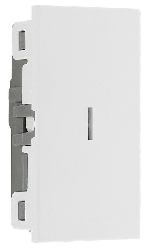 BG EMSW30KYW Euro Module 20A DP Key Switch - White - westbasedirect.com