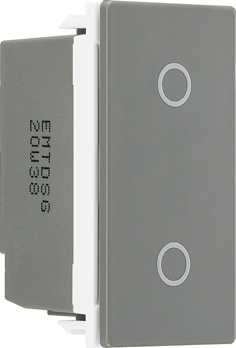 BG EMTDSG Euro Module Slave Touch LED Dimmer - Grey - westbasedirect.com