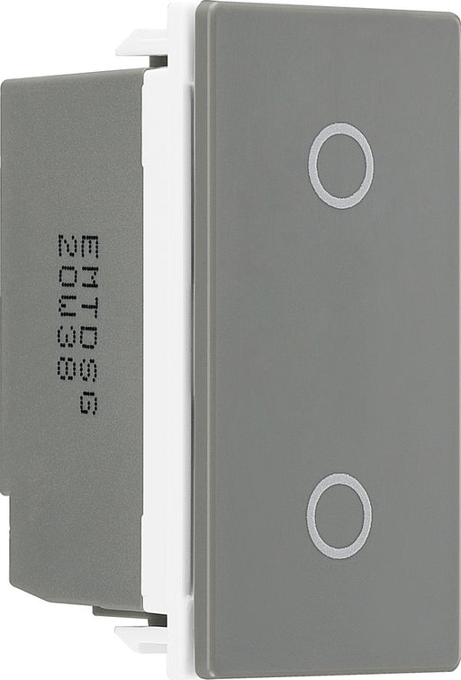 BG EMTDSG Euro Module Slave Touch LED Dimmer - Grey - westbasedirect.com