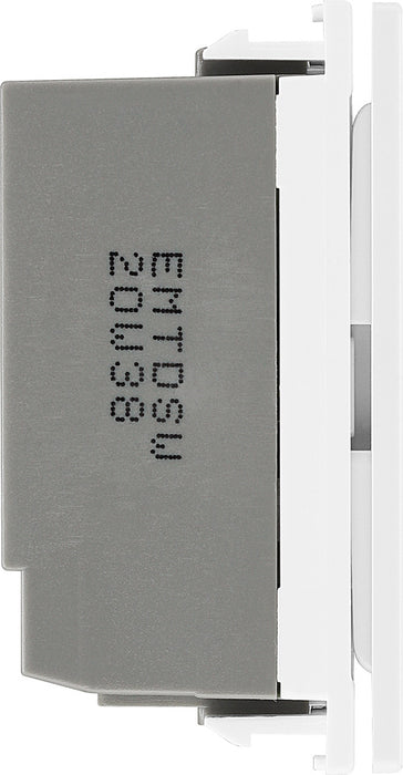 BG EMTDSW Euro Module Slave Touch LED Dimmer - White - westbasedirect.com