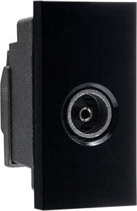 BG EMTVFB Euro Module IEC Female (Return) - Black
