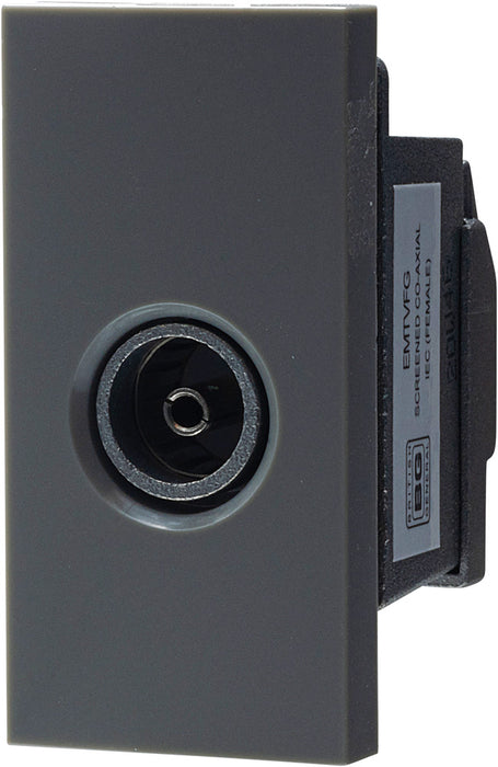 BG EMTVFG Euro Module IEC Female (Return) - Grey - westbasedirect.com