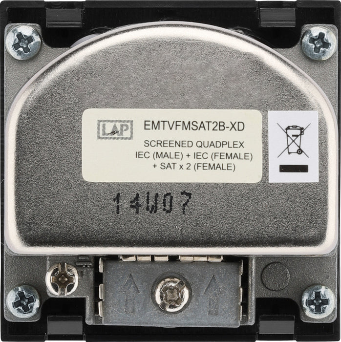 BG EMTVFMSAT2B Euro Module TV, Radio, Dual Satellite Module - Black - westbasedirect.com