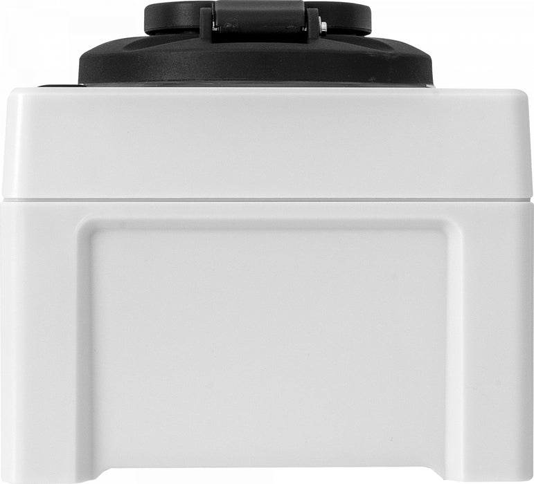SyncEV Compact Car Charger 7.4kW Type 2 Socketed GSM/WiFi - White - westbasedirect.com