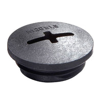 Wiska 10061837 EVSG M63 Plastic Metric Threaded Stop End - Black