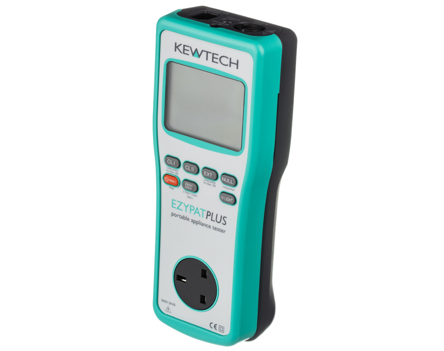 Kewtech Manual PAT Tester with Auto Sequences & 230/110V Run Test - westbasedirect.com