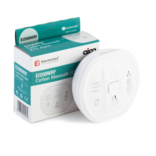 Aico Ei208WRF Battery Powered AudioLINK and RadioLINK Carbon Monoxide (CO) Alarm Lithium Battery - westbasedirect.com