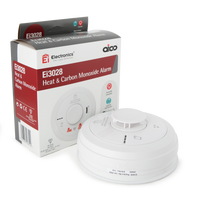 Aico Ei3028 Mains Power Multi-Sensor Heat & Carbon Monoxide AudioLINK 10yr Battery Backup - SmartLINK Compatible