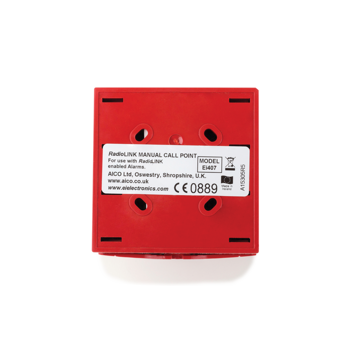 Aico Ei407 Battery Powered RadioLINK Manual Call Point 10Yr Lithium Battery - westbasedirect.com