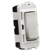 Knightsbridge GDM002BC 20AX DP Grid Module - Brushed Chrome