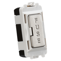 Knightsbridge GDM011BC 13A Fused Module - Brushed Chrome