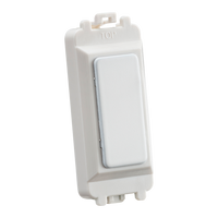 Knightsbridge GDM013MW Blank Grid Module - Matt White