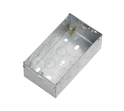 Knightsbridge GSK247 2G 47mm Galvanised Steel Box - westbasedirect.com