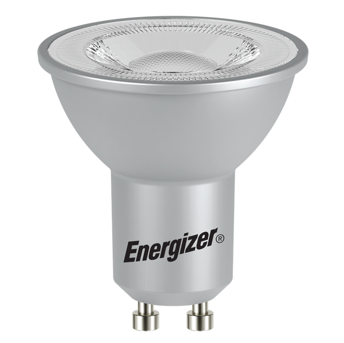 Energizer 4.6W 375lm GU10 High Tech LED Bulb Warm White 3000K Dimmable - westbasedirect.com
