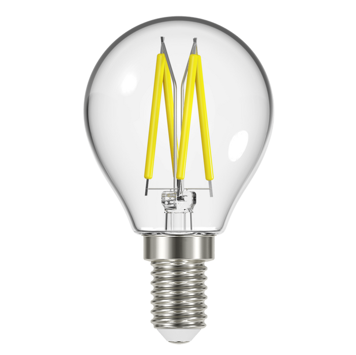 Energizer 4W 470lm E14 SES Golf Filament LED Bulb Warm White 2700K - westbasedirect.com