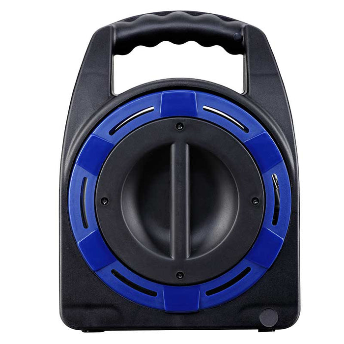 Masterplug 4 Socket 20m 13A Case Reel with RCD - Blue - westbasedirect.com