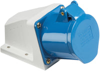 Knightsbridge IN008 240V IP44 16A Angled Surface Socket 2P+E
