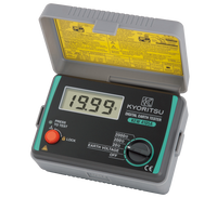 Kewtech KEW4105A Digital Earth Resistance Tester, 0-2000 degree, 0-200V AC inc. Soft Case