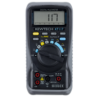 Kewtech KT117 Digital Multimeter AC/DC 600V, 10A TRMS