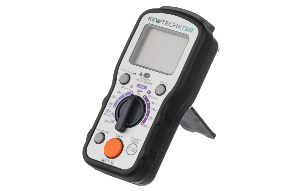Kewtech KT500 Digital RCD Tester - Type AC, A & Selective - westbasedirect.com