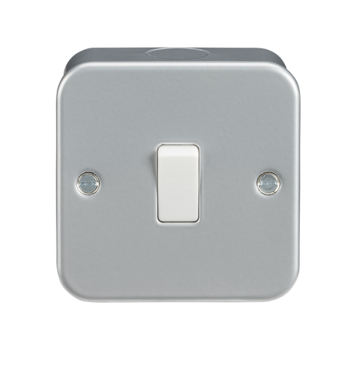 Knightsbridge M2000 Metal Clad 10AX 1G 2 Way Switch - westbasedirect.com