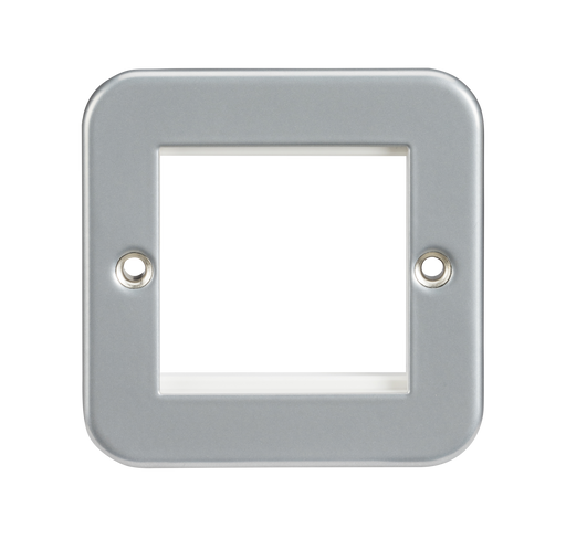 Knightsbridge M2G Metal Clad 2G Modular Faceplate - westbasedirect.com