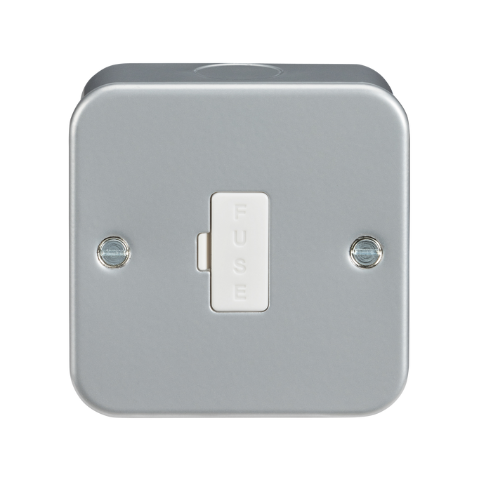 Knightsbridge M6000 Metal Clad 13A Fused Spur Unit - westbasedirect.com