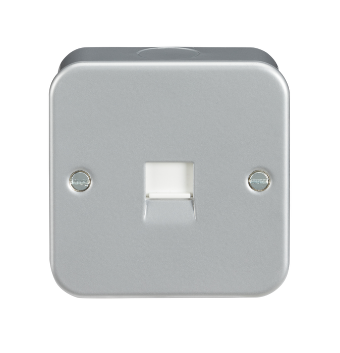 Knightsbridge M7400 Metal Clad Telephone Extension Socket - westbasedirect.com