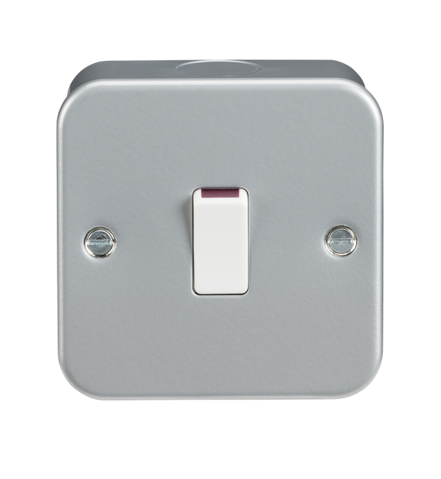 Knightsbridge M8341 Metal Clad 20A 1G DP Switch - westbasedirect.com