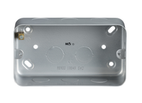 Knightsbridge M8900 Metal Clad 2G Back Box
