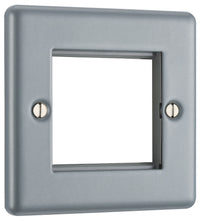 BG MC5EMS2 Metal Clad 2G Euro Module Plate