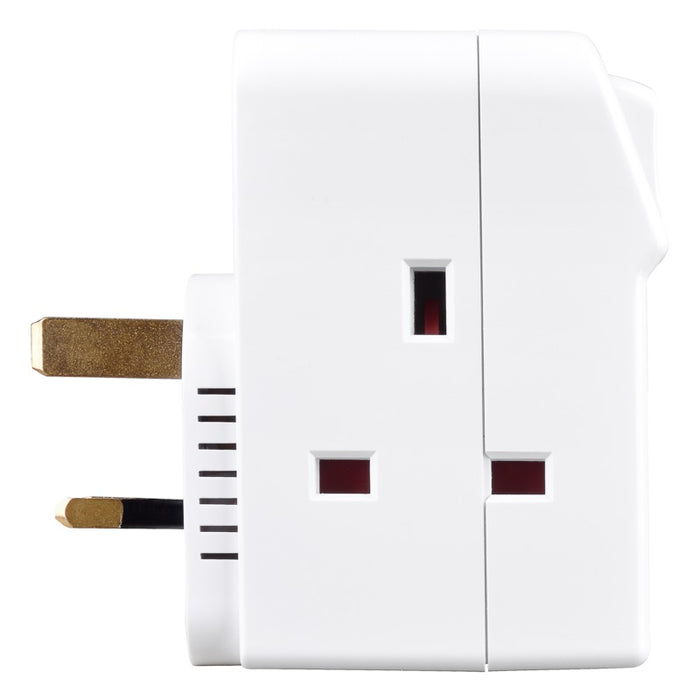Masterplug MSWG3 3 Socket 13A Fused Switched Multi-Socket Adaptor - westbasedirect.com