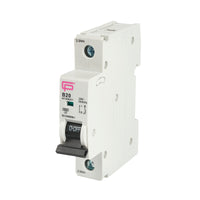FuseBox MT06B201 20A Single Pole 1 Module B Curve 6kA MCB