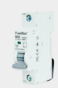 FuseBox MT10B401 40A 1P B Curve 10kA MCB