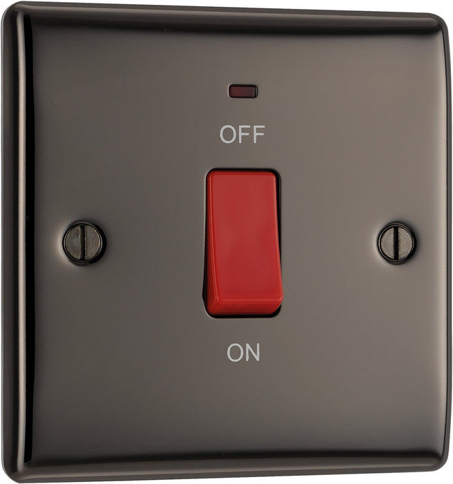 BG NBN74 Nexus Metal 45A DP Single Plate + Neon - Black Nickel - westbasedirect.com