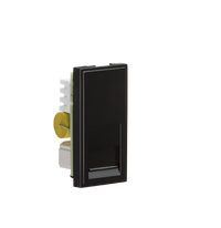 Knightsbridge NETBTMBK Telephone Master Outlet Module 25x50mm IDC - Black