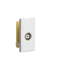 Knightsbridge NETTVWH TV Outlet Module PCB 25x50mm - White