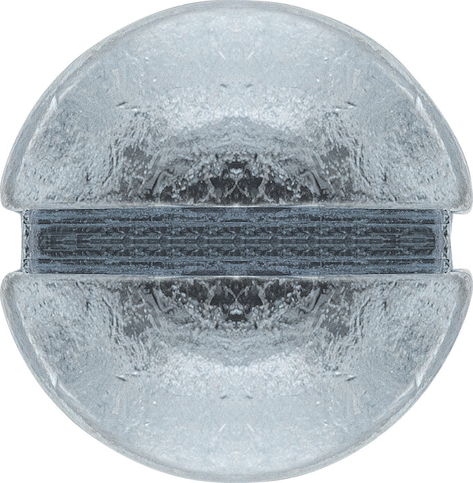 BG NFS19/10 M3.5 x 19mm Raised Head Screws (10 Pack) - Brushed Steel - westbasedirect.com