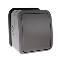 Click OA401AGU Weatherproof IP66 1G Outdoor Unfurnished Switch with 10A Yoke