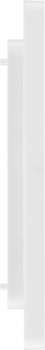 BG Evolve PCDCLEMR4W Quadruple Rectangular Front Plate (100 x 50) - Pearlescent White (White) - westbasedirect.com
