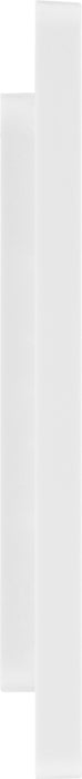 BG Evolve PCDCLEMS2W Twin Euro Module Aperture Single Front Plate (50 x 50) - Pearlescent White (White) - westbasedirect.com