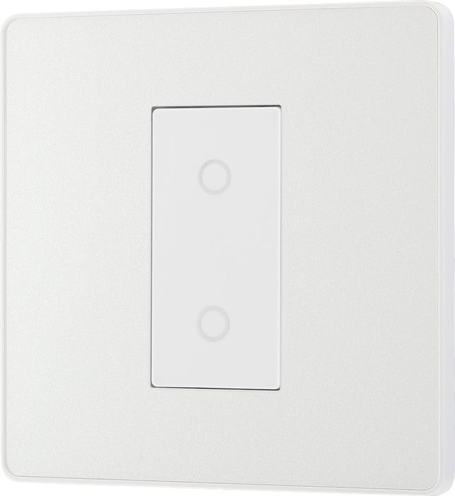 BG Evolve PCDCLTDS1W 2-Way Secondary 200W Single Touch Dimmer Switch - Pearlescent White (White) - westbasedirect.com