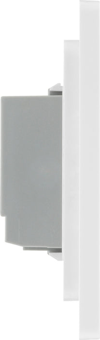 BG Evolve PCDCLTDS1W 2-Way Secondary 200W Single Touch Dimmer Switch - Pearlescent White (White) - westbasedirect.com