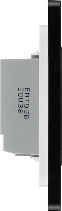 BG Evolve PCDCPTDS2B 2-Way Secondary 200W Double Touch Dimmer Switch - Polished Copper (Black) - westbasedirect.com