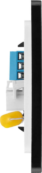 BG Evolve PCDMBBTM1B Single Master Telephone Socket - Matt Black (Black) - westbasedirect.com