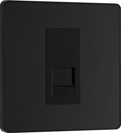 BG Evolve PCDMBBTS1B Single Secondary Telephone Socket - Matt Black (Black) - westbasedirect.com